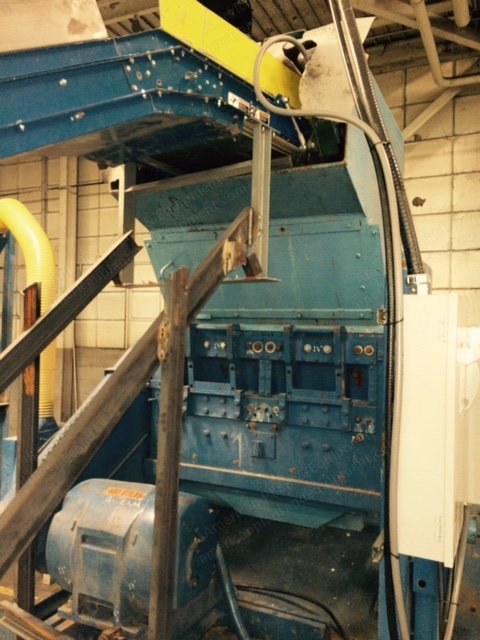 Cumberland, Model 50B, Granulator, 50" x 22" Feed Throat, 100 HP, 3 Blade Open Rotor