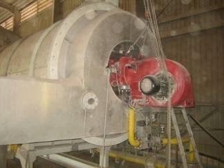 FCB, Gypsum Calcinating Plant, 1998, 120 t/day Capacity, 2.63x25.0m Rotary Kiln