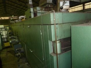 Monforts Tenter, 1981, 3200mm, 6 Chambers, Gas Heated, Pin-Clip