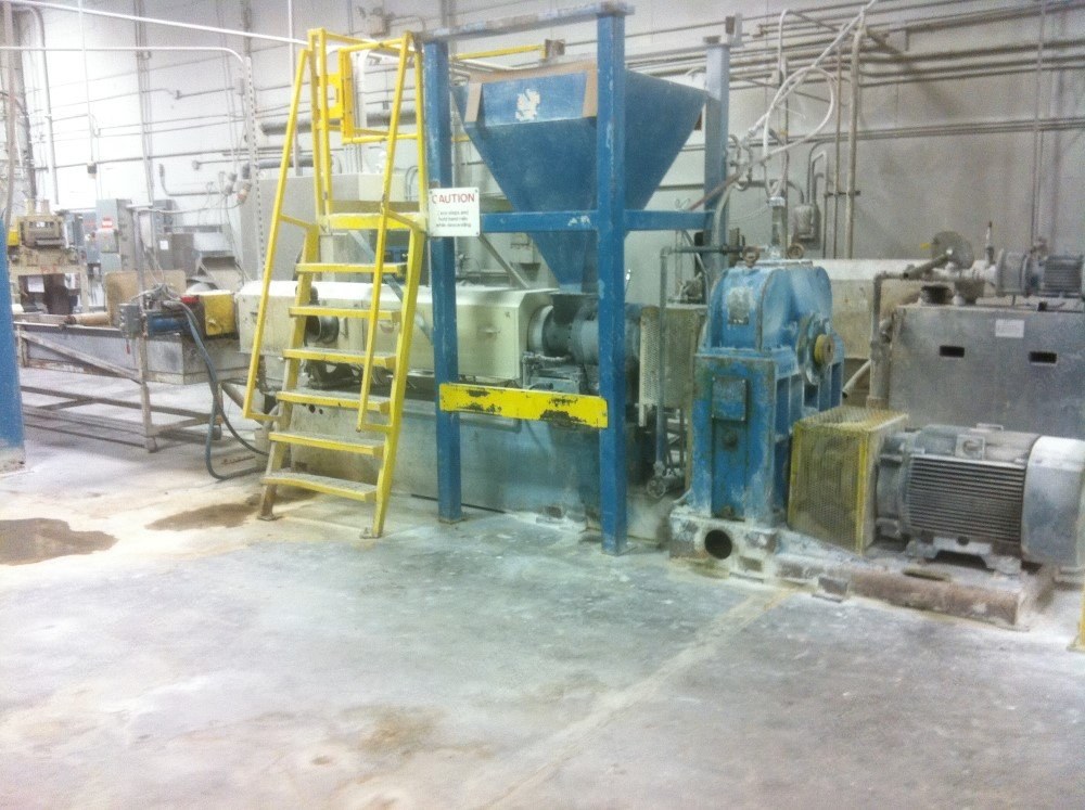 Prodex, 4.5" Strand Pelletizing Line, 24:1 L/D, 150 HP