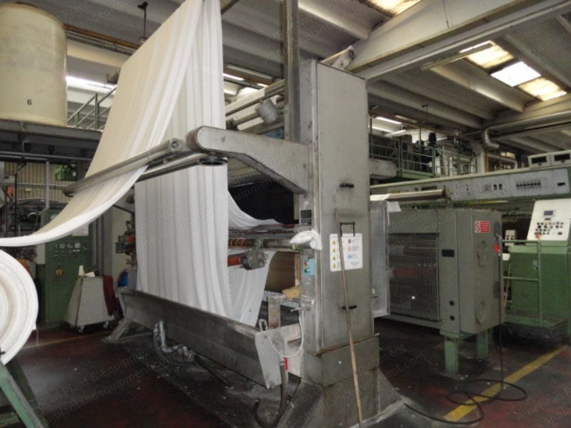 Artos Babcock, Stenter Frame, 1990, 3200mm, 9 Chambers, Gas Heated