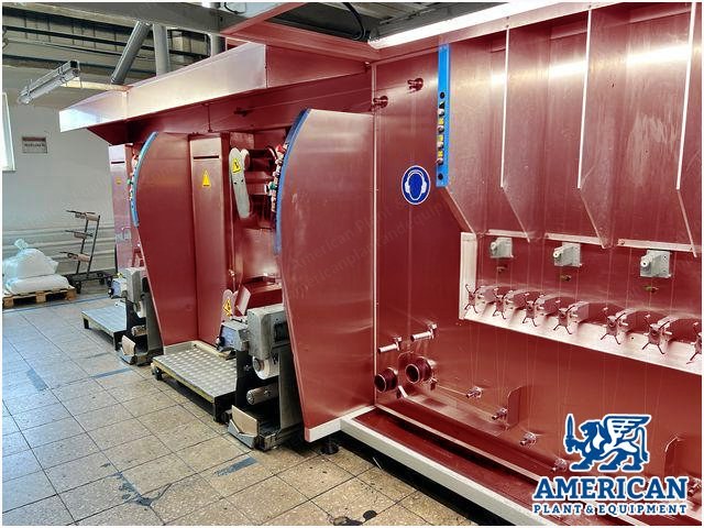 SML, Austrofil HT 4x2 E/75, 2016, PP Multifilament Spinning Plant, 160 kg/h Extruder Output, 4 Spinning Sections