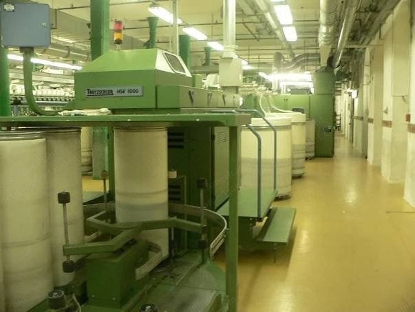 Truetzschler and Rieter, Open End Spinning Plant, 1999 to 2004, 2x Rieter R20 Spinning Machines, Truetzschler DK 803 Cards