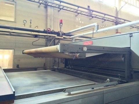 Zimmer, Flat Bed Printing Machine, 1983, 3200mm, 16 Colors, 3 Chamber Dryer