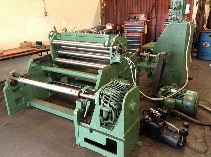 Kidder, CW, Slitter Rewinder, 42" Width, 40" Unwind, 40" Rewind, Shear and Score Cut