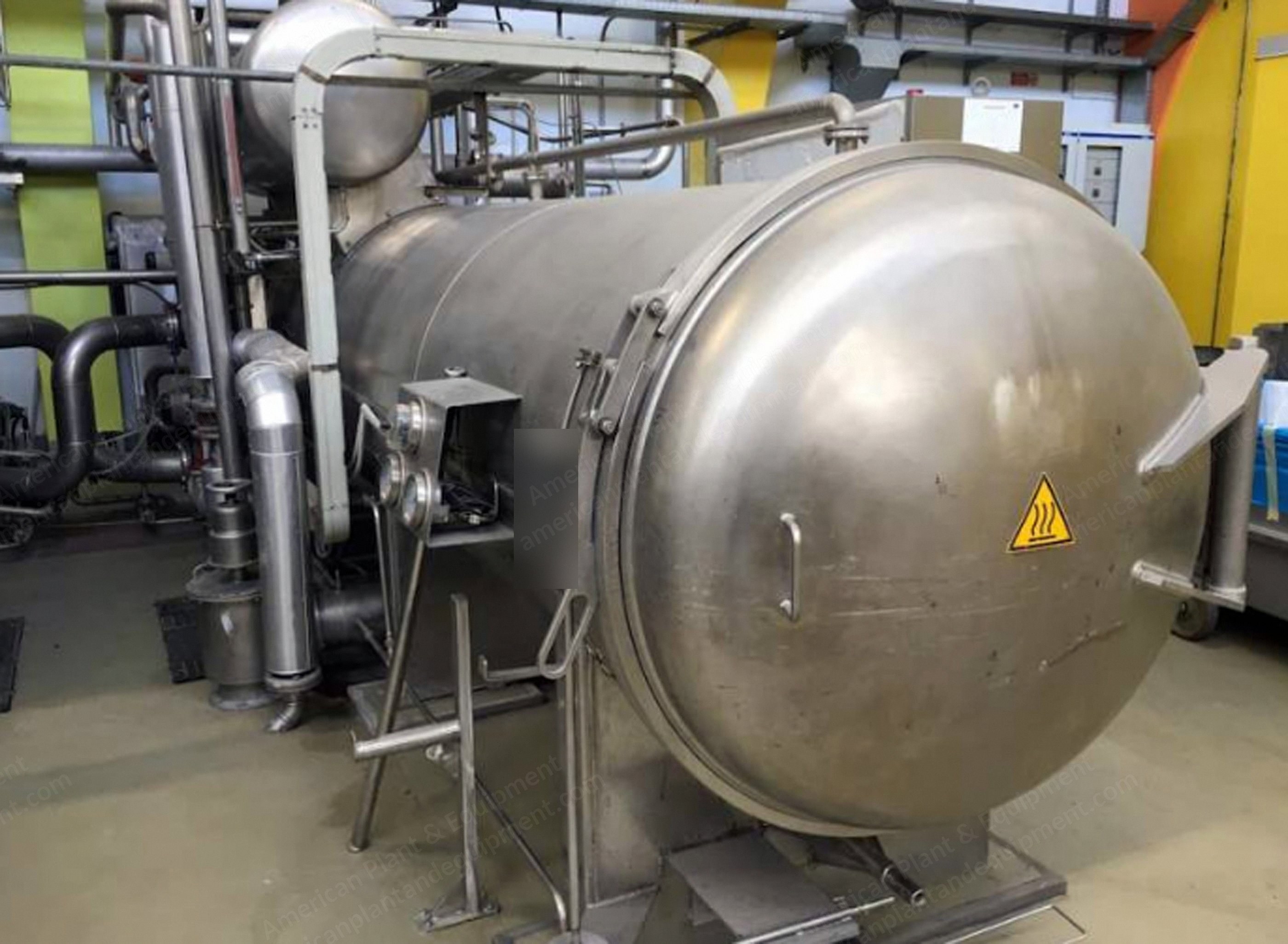 Noseda, TSD-A1200, 1998, 1200mm Vessel Diameter, 4000mm Beam Length, 400kg Capacity