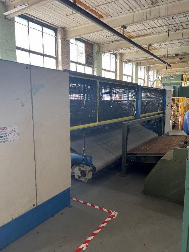 Reisky & Schlese Cross-Lapper, 2004, Input 2500mm, Output 4000mm, 90 m/min