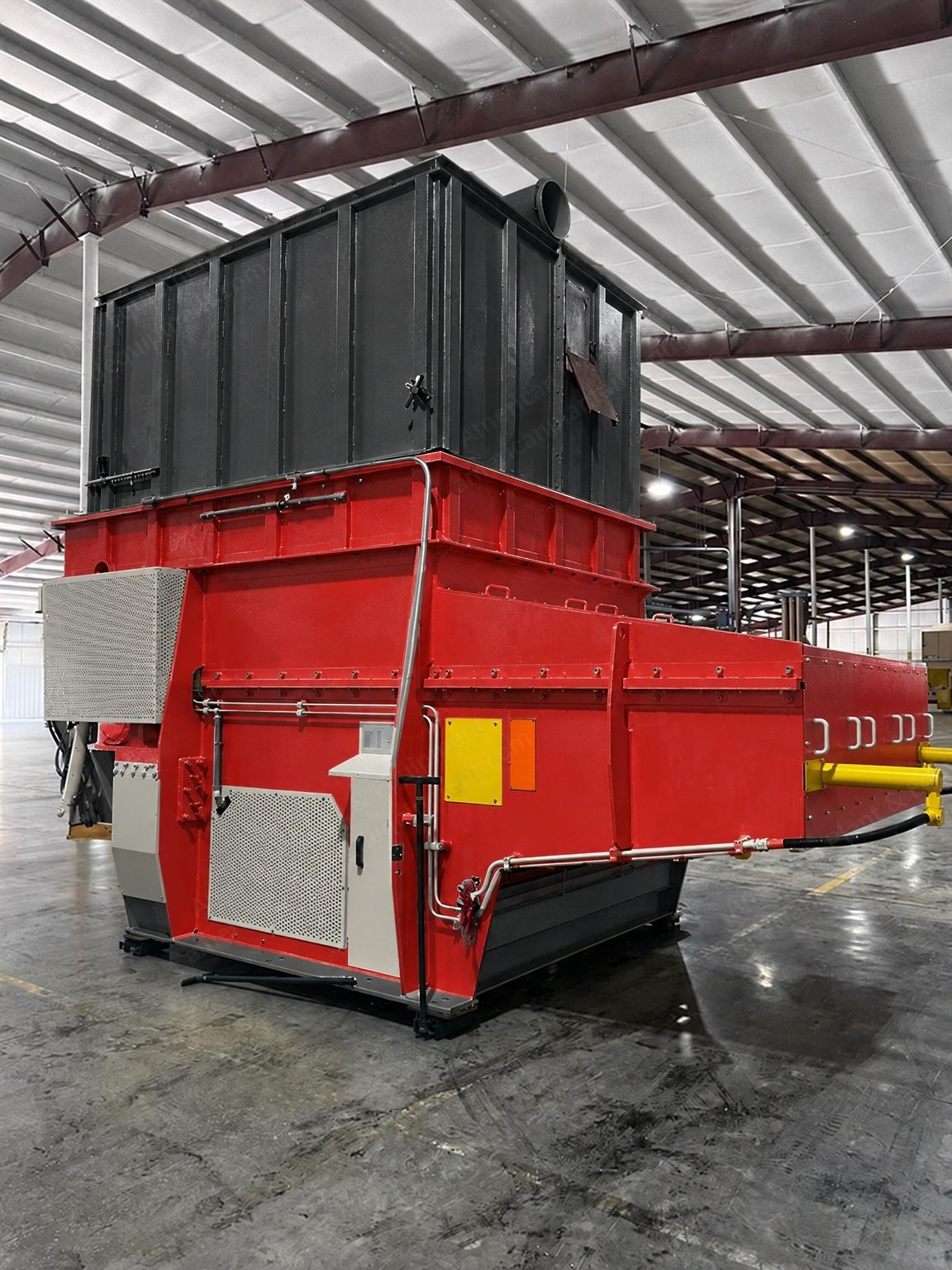 Vecoplan, K2500 UNF, 2001, Single Shaft Shredder, 250 HP, 25 inch Rotor, 98x98 inch Opening, 460 V