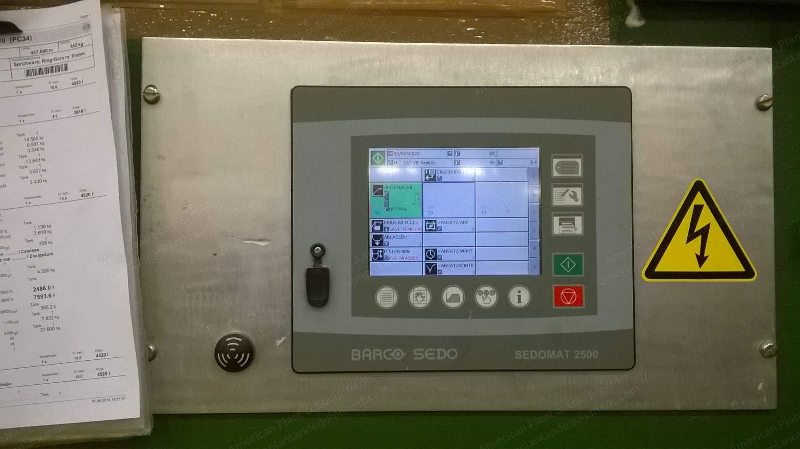Then, KFA 300 & KFA 400, 1990, Atmospheric Tub Dyeing Machines for Terry, 300kg & 400kg Capacity