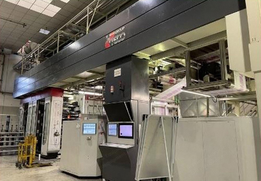 Uteco Crystal 108GL - 10C CI Flexographic Printing Press, 1000mm, 2017