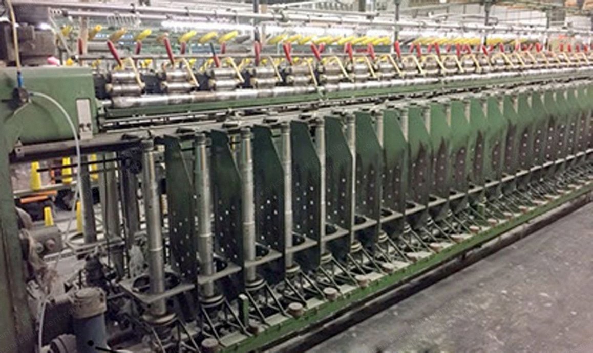Mackie, Ringtwisting Machine, 1985, 84 Spindles, 254mm Pitch, 203mm Ring Diameter, 63 kW