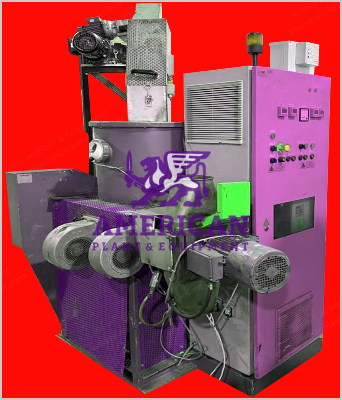 Erema, KAG 605, 2008, Edge Trim Plastic Recycling Line, 30 to 100 kgs/hour Capacity, 50mm Screw Diameter