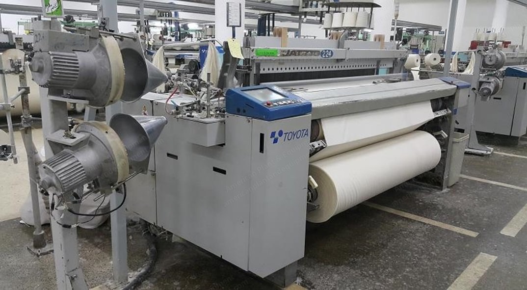 Toyota, JA2S-190TP-MF-T710, 2003, 1900mm Working Width, Tappet Airjet Loom, 2 Colors, Staubli 1761 A