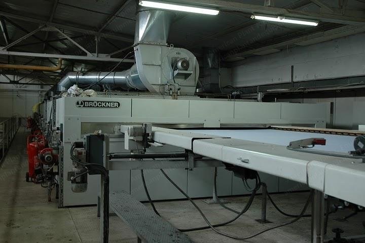 Bruckner, Tenter Frame, 2003, 3400mm Width, 8 Fields, Gas Heated