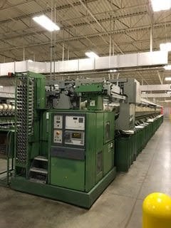 Schlafhorst, Autocoro 288, 1993-1994, Open End Spinning Machines, 240 to 288 Rotors, SE9 Spin Box