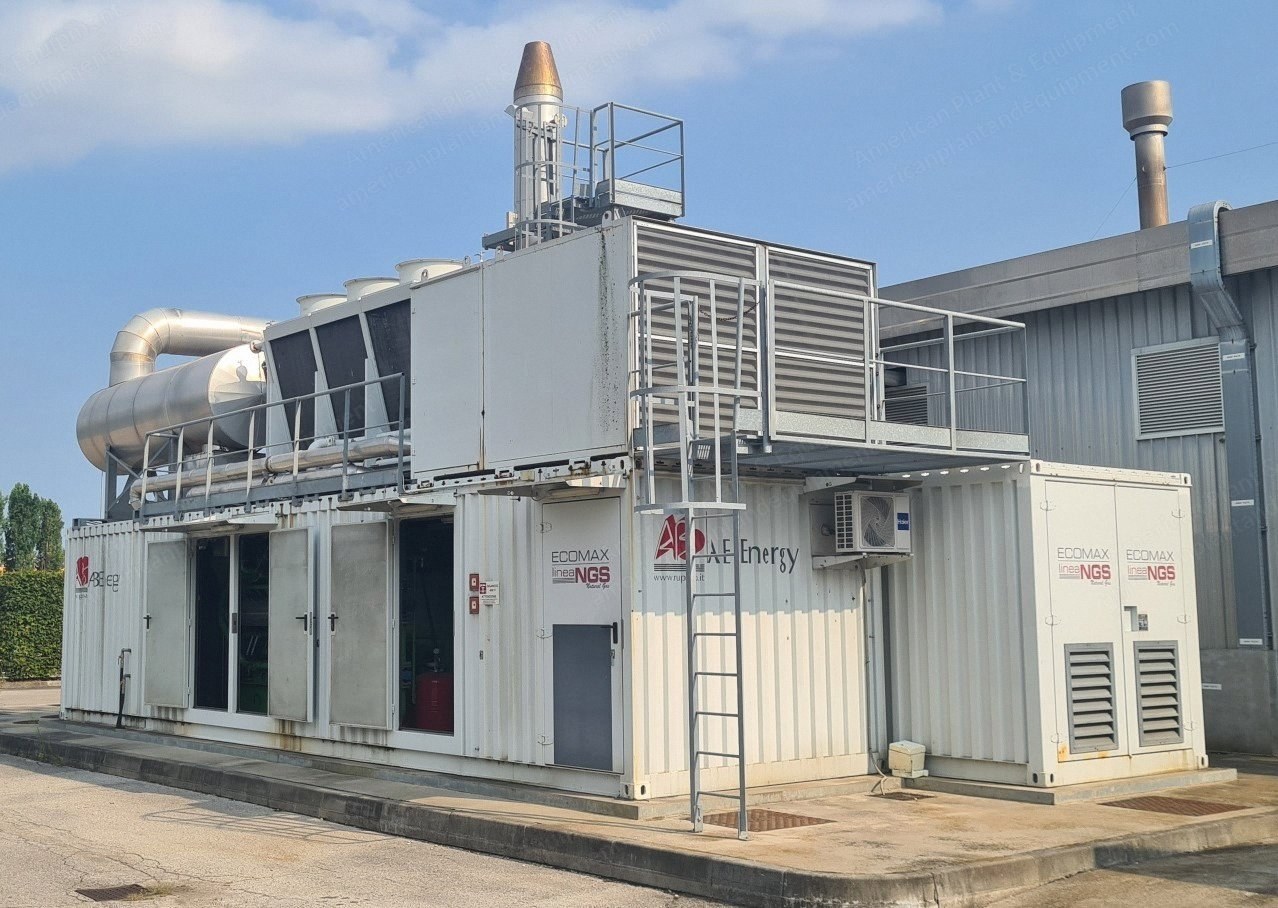 Jenbacher, J320, Cogeneration Plant, Natural Gas, 1 MW