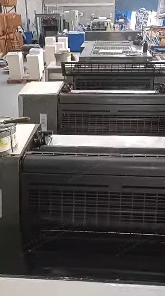 Heidelberg, SM 74-5+LX, 2000, 5 Colors, Coater, CP 2000