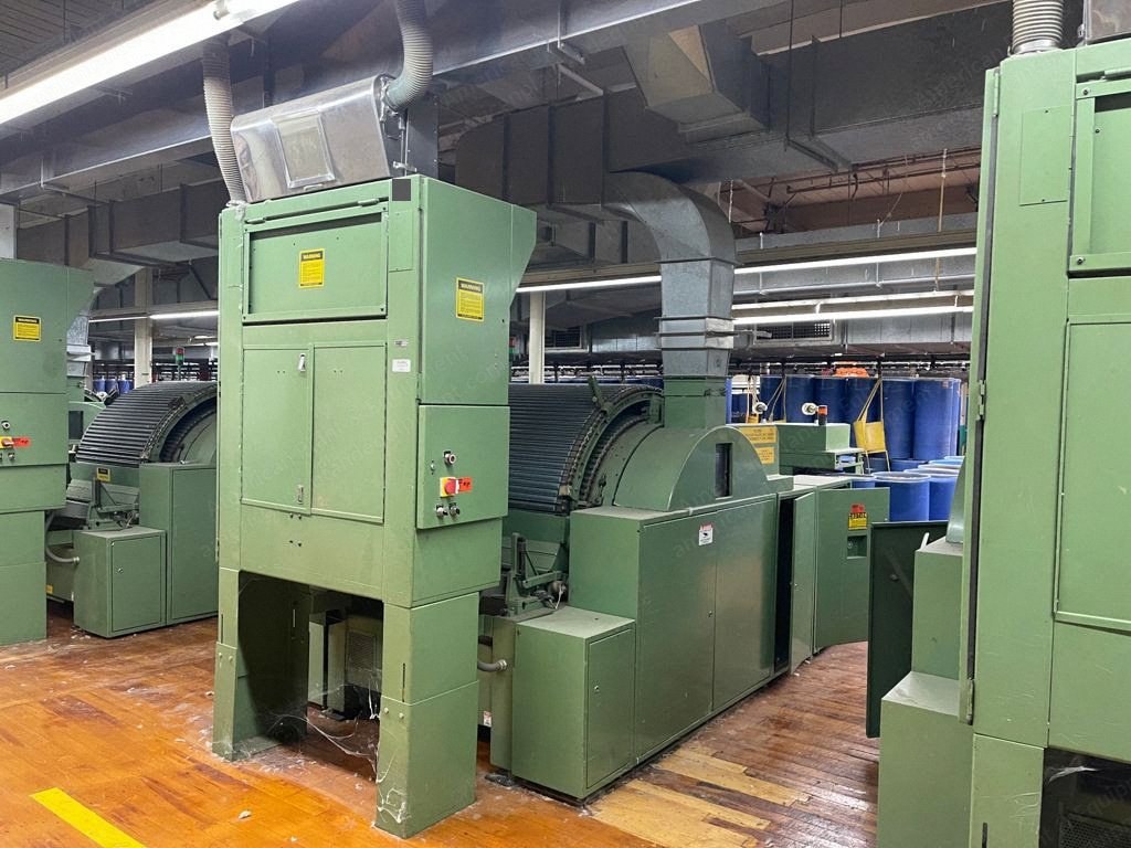 Hollingsworth, 2000, 1990, Carding Machine, Auto Levelling, Model 16.5x42 MC Draw Box, FCF972B Chute Feed