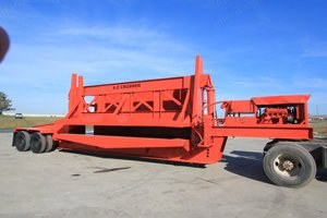 EZ, Model B, Portable Car Crusher, 471 Detroit Diesel, 20'x7'6"x7'2" Opening