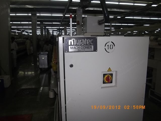 Murata, 7-V, 2000, Magazine Type Winder, 60 Positions, Steel Drums, Loepfe 940 Yarn Clearer