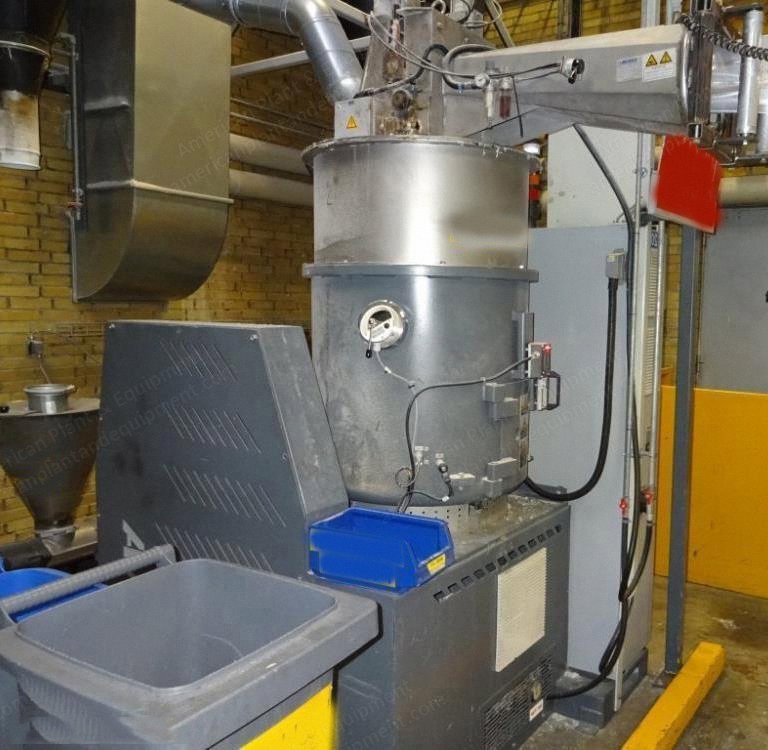 Erema, KAG 756, 2011, Edge Trim Plastic Recycling Line, 220 to 440 lbs/hr, 63mm Extruder