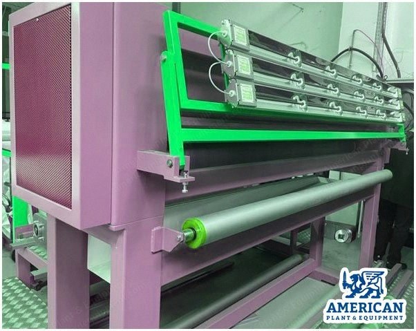 Salvade, Combi 624, 2019, Calender for Thermoprinting, 2100mm Working Width, 600mm Drum Diameter