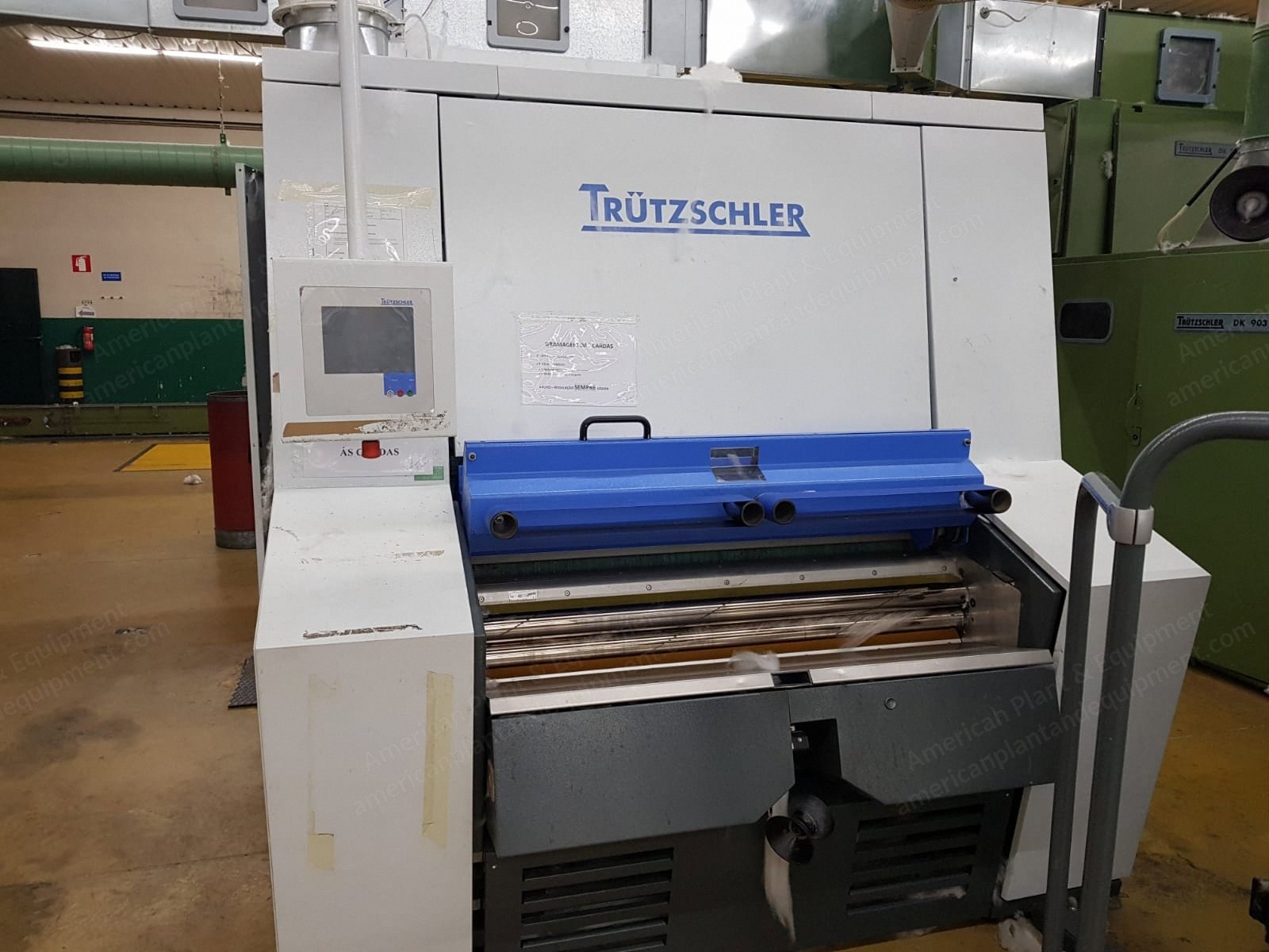 Trutzschler, TC 11, 2012, Carding Machine, with Silos, 40x42 inch Can Exit