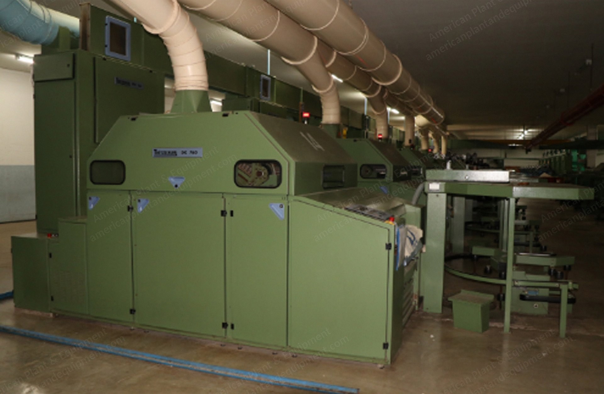 Trutzschler, DK 760, 1994/1996, Carding Machine, FBK 533 Chute Feed, 600x1100mm Can Size