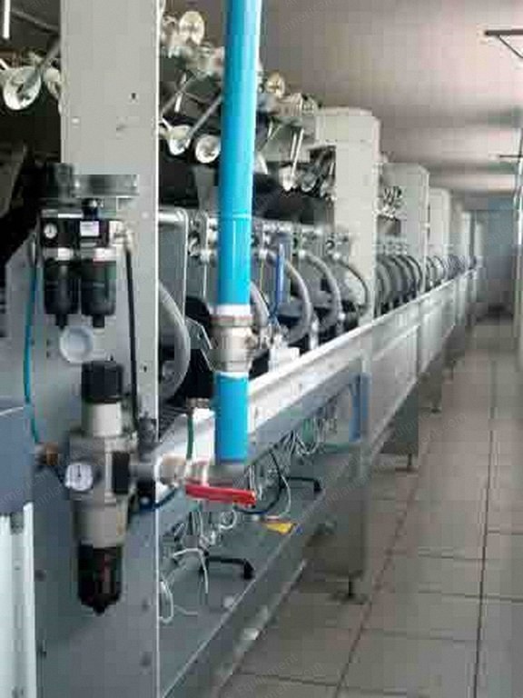 SSM, DP3-C, 2008, Air Covering Machine, 40 Positions, 1200 m/min, 10" Take-up