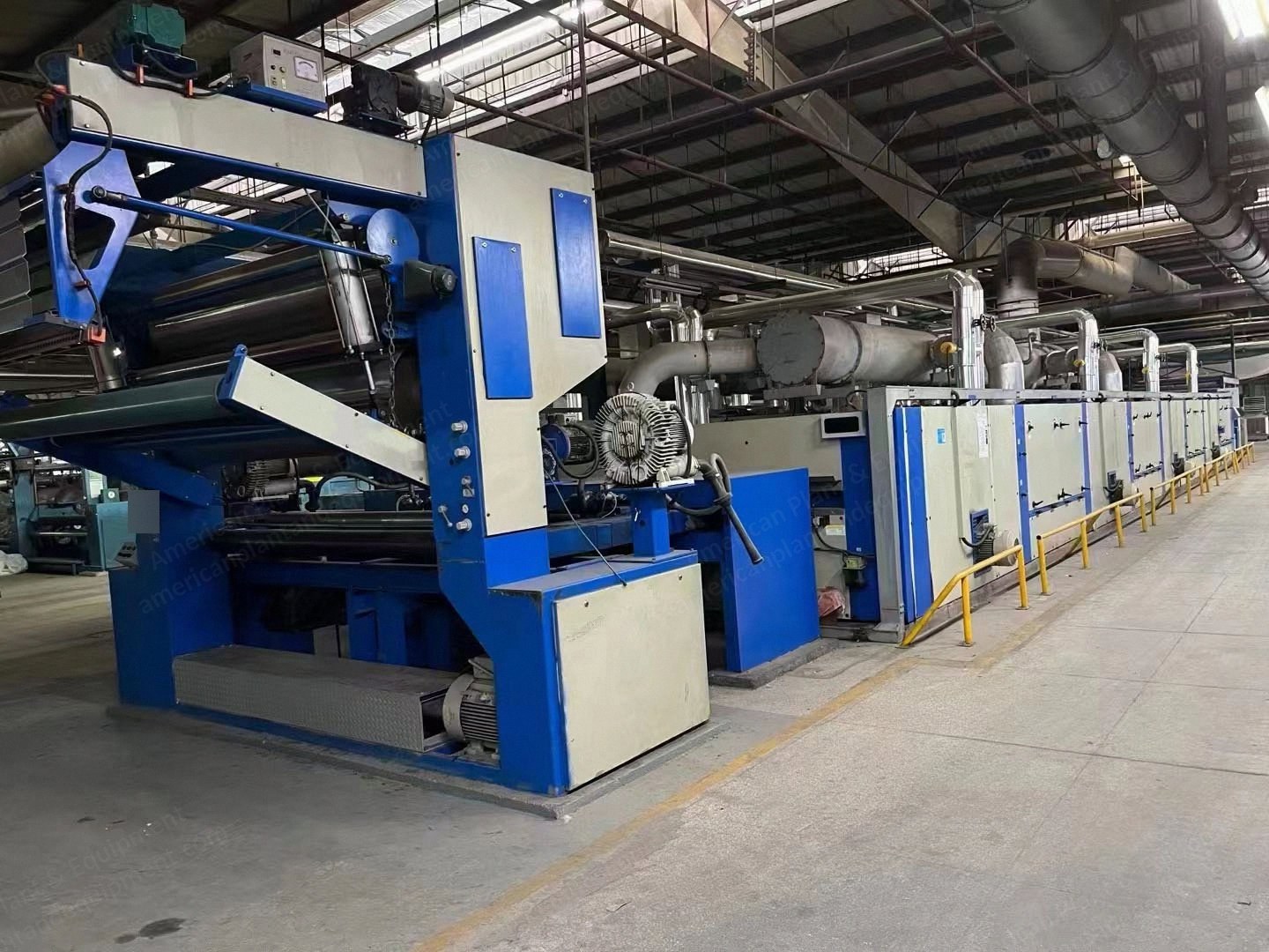 Ehwha Stenter, 2014, 2200mm, 8 Chambers, Oil Heated, Pin Chain