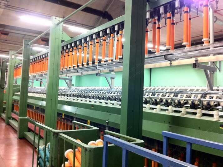 Marzoli, FT1/D, 2001, 108 Spindles, 6x16" Delivery, Automatic Doffing
