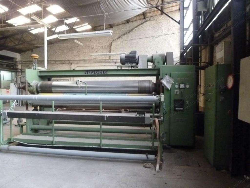 Kusters, 212.50-3200, 1981, Calender, Width 3200mm, 2 Bowls, 50 Tons