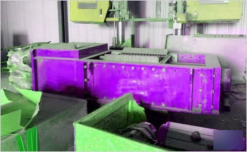 SSI, M100E(63), Dual-Shear Shredder, 200 HP, 41x63 in Cutting Chamber, 50mm Cutter Thickness