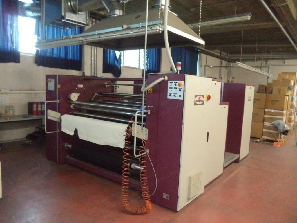 Monti Antonio, 91-2000, 2009, Transfer Printing Calender, 2000mm Working Width, 500mm Cylinder Diameter