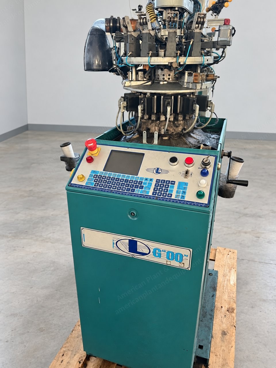 Lonati, G 615, 2005, Sock Knitting Machines, 3 3/4 in Cylinder, 168 Needles, Gauge 36, with Spare 156-Needle Cylinders, 5 Units