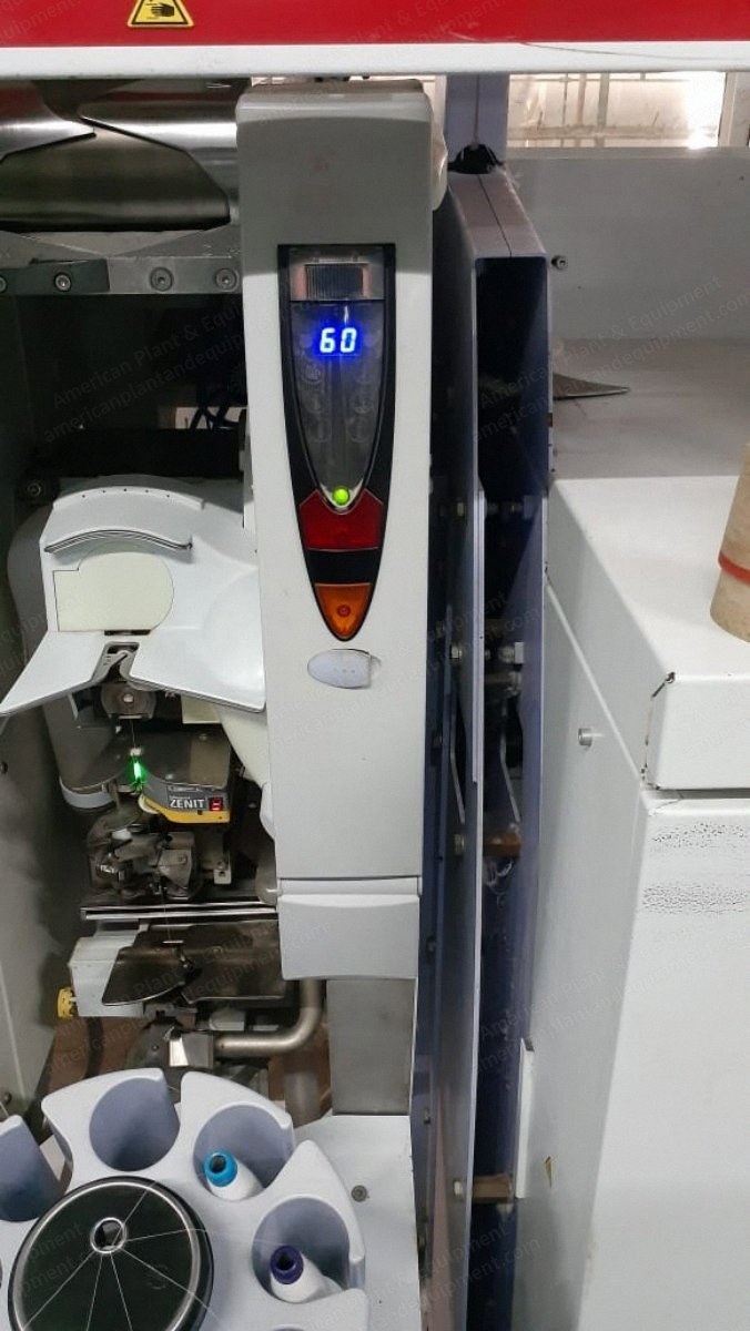 Schlafhorst, Saurer X 5, 2010, 60 Drums, Zenith Electronic Yarn Clearers, Air Splicer