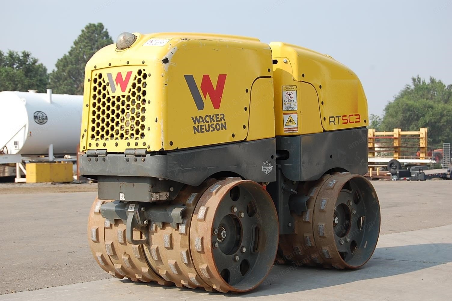 Wacker Neuson, RTSC-3, Trench Roller, 2024, 3,500 lb Operating Weight