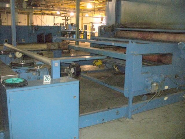 Bruckner Tenter Frame, 2400mm, 4 Zones, Pin Chain, Gas Heated
