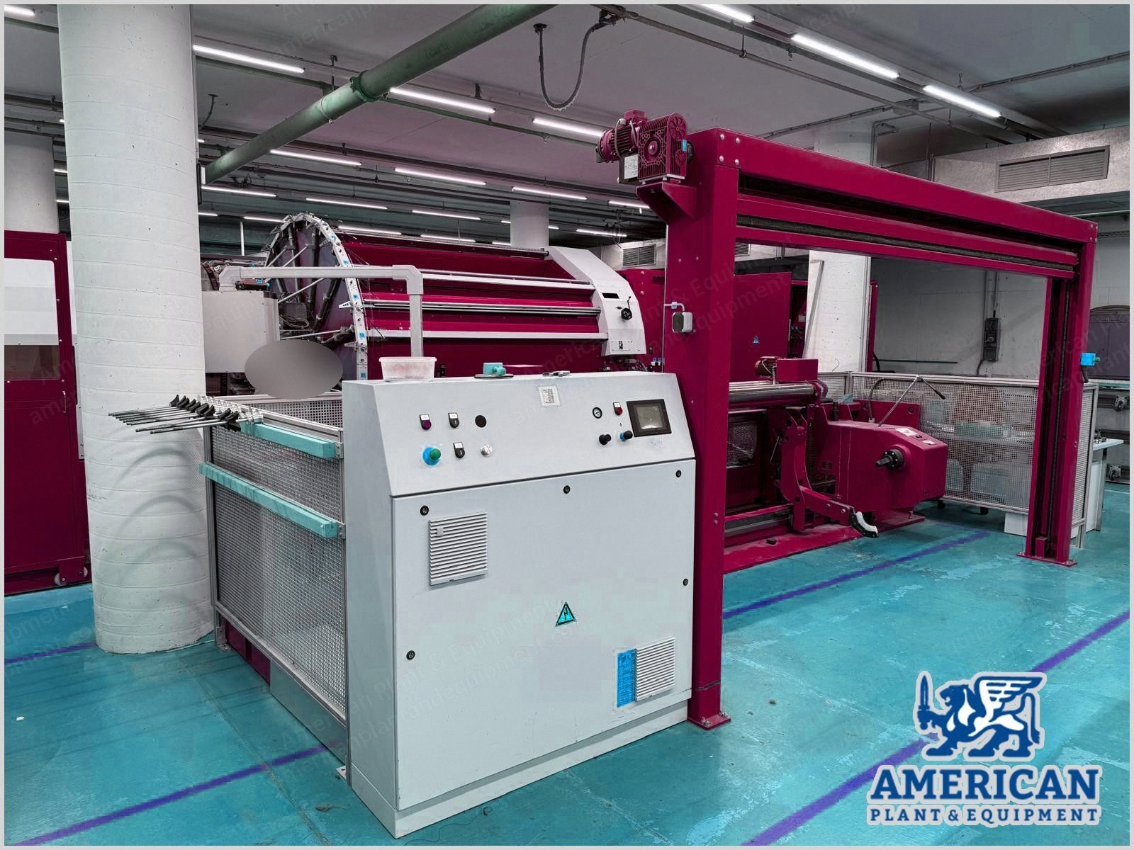 Karl Mayer, GOM-24, 2008, Working Width 2250mm, Rotational Creel, 24 Weft Feeders