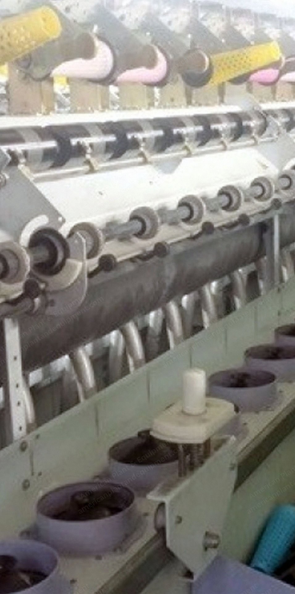 Hamel, Volkmann Elastotwist 300 ET, Twisting Machine, 180 Spindles, 6" Delivery, Lycra System