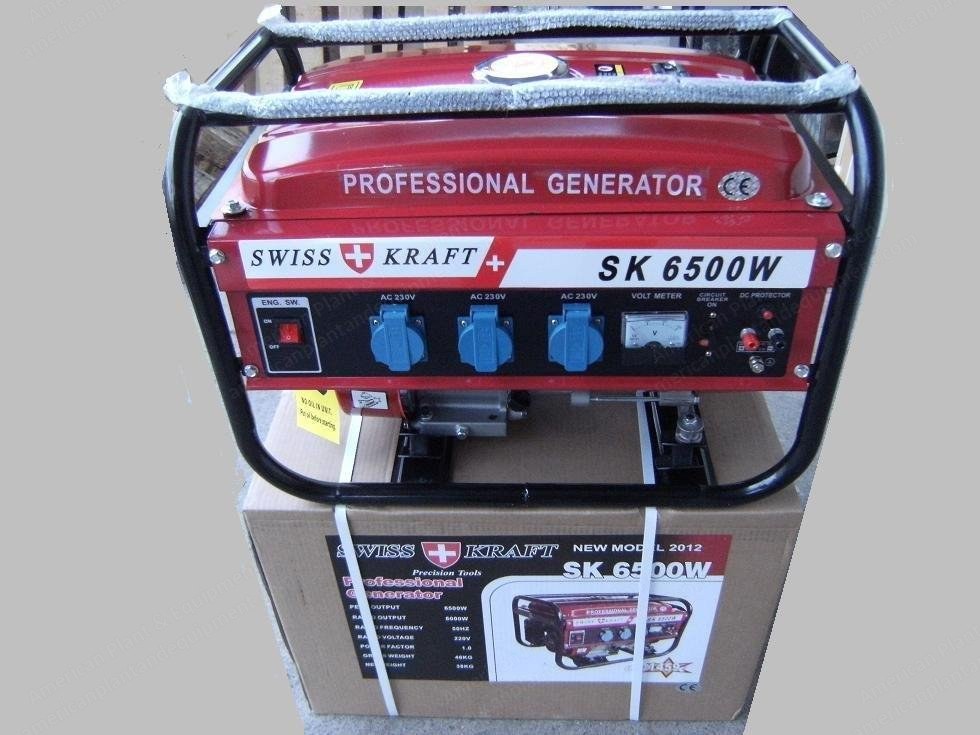 Kraft, Generator, 6500W, 220V
