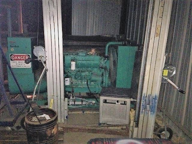 Onan, 150.0 DVE 15R/28442A, 150 kW, Diesel Generator Set, Standby, 183 Hours