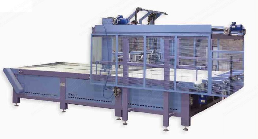 Gruppo Grassi, G6001, Automatic Line for Hot-Melt Gluing Foam Mattresses, 2200x2200mm Max Working Range, 80kg Fuser Capacity