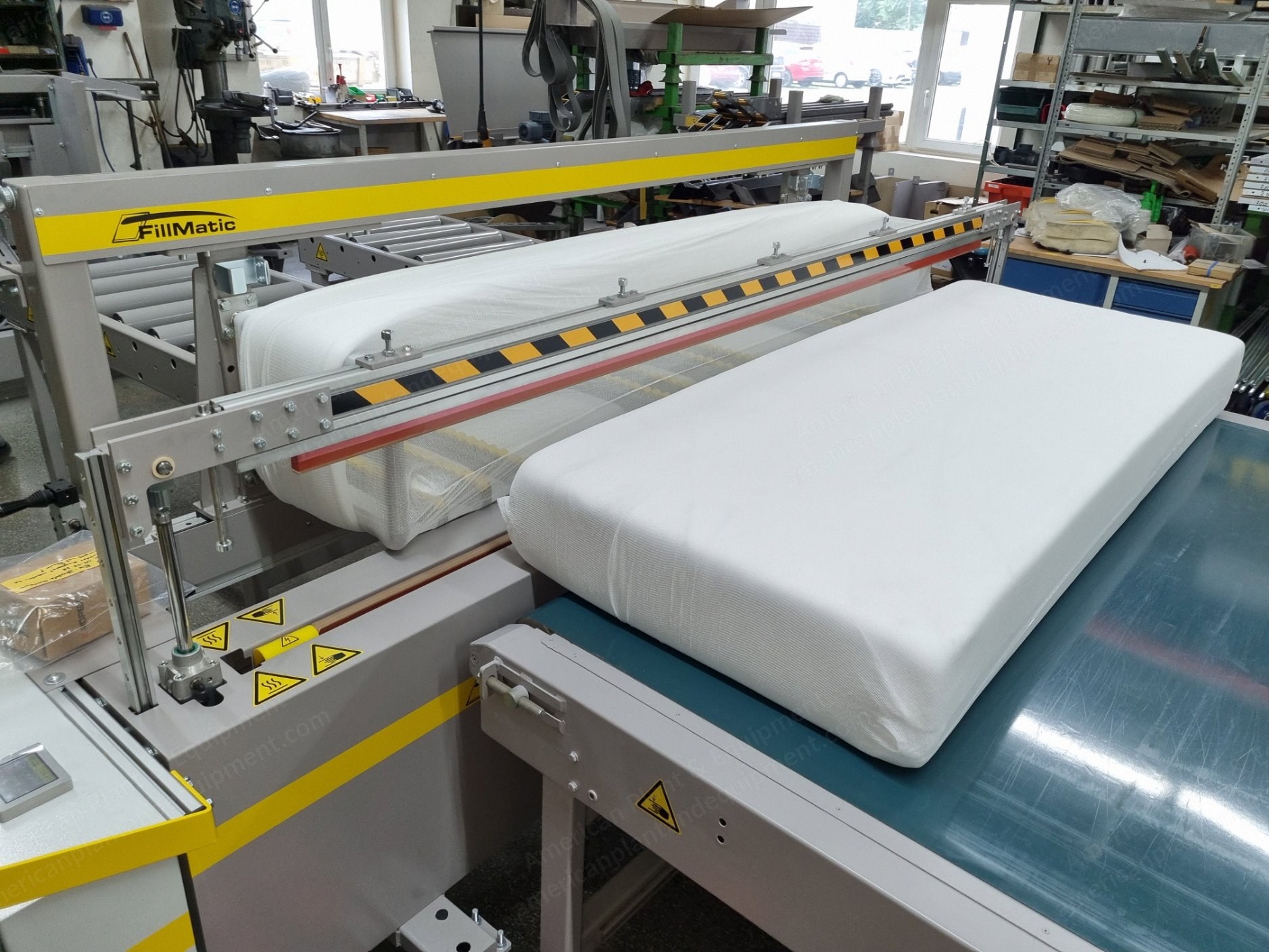 Iro, Iro 200, 1983, Mattress Cover Filling Machine, Working Width 1600mm (64")
