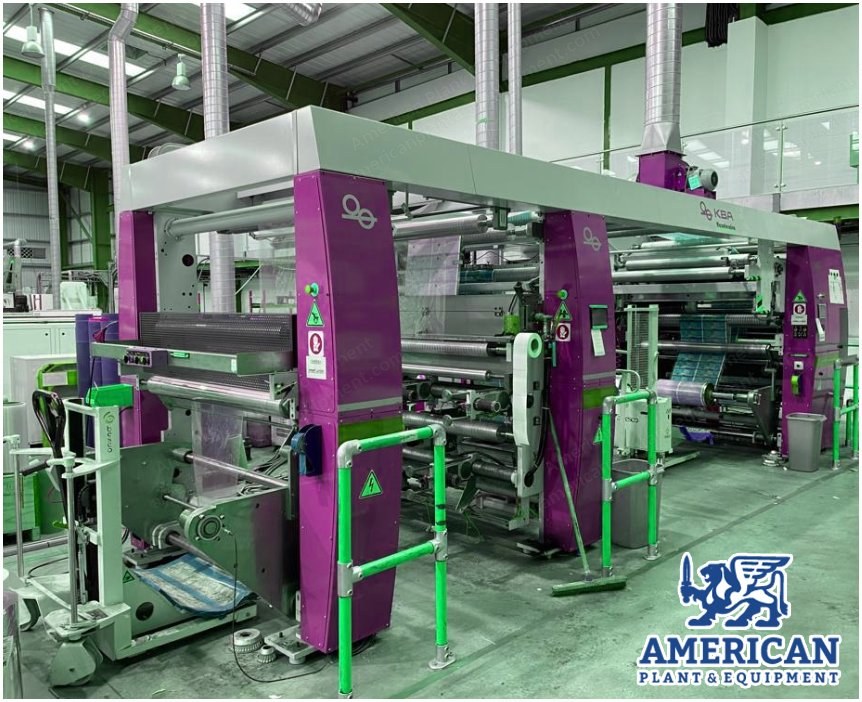 KBA Flexotecnica, Roll to Roll Laminator, 2017, 1350mm Web Width, 400m/min Speed, Solventless