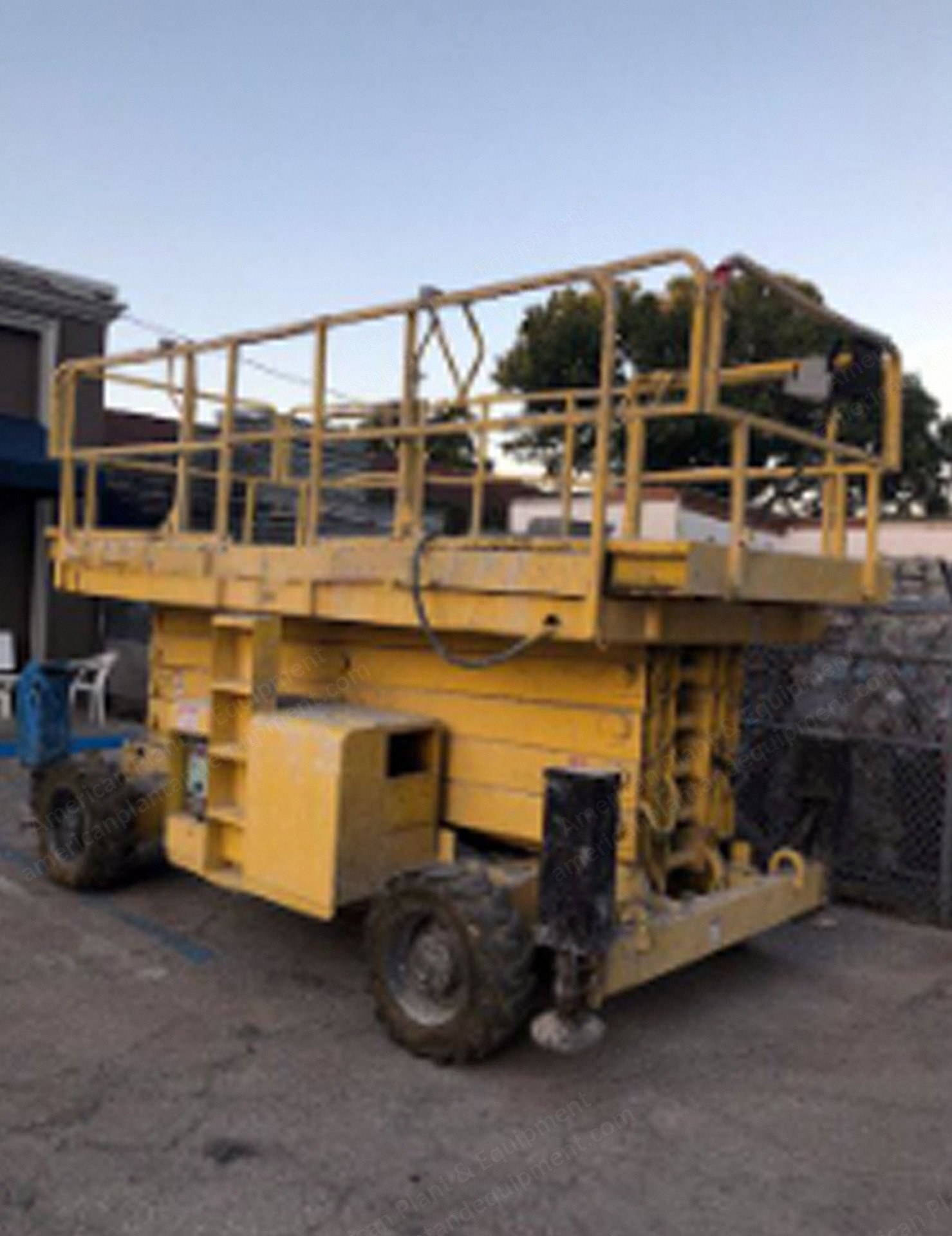Haulotte, 5388RTS, Rough Terrain Scissor Lift, 53' Platform Height, Ford Gas Engine, 4WD