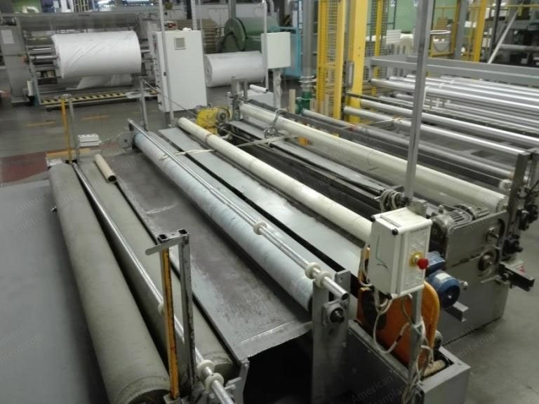 Asselin, Winder, 3600mm Width, 1 Cutting Knife, 5 Longitudinal Knives