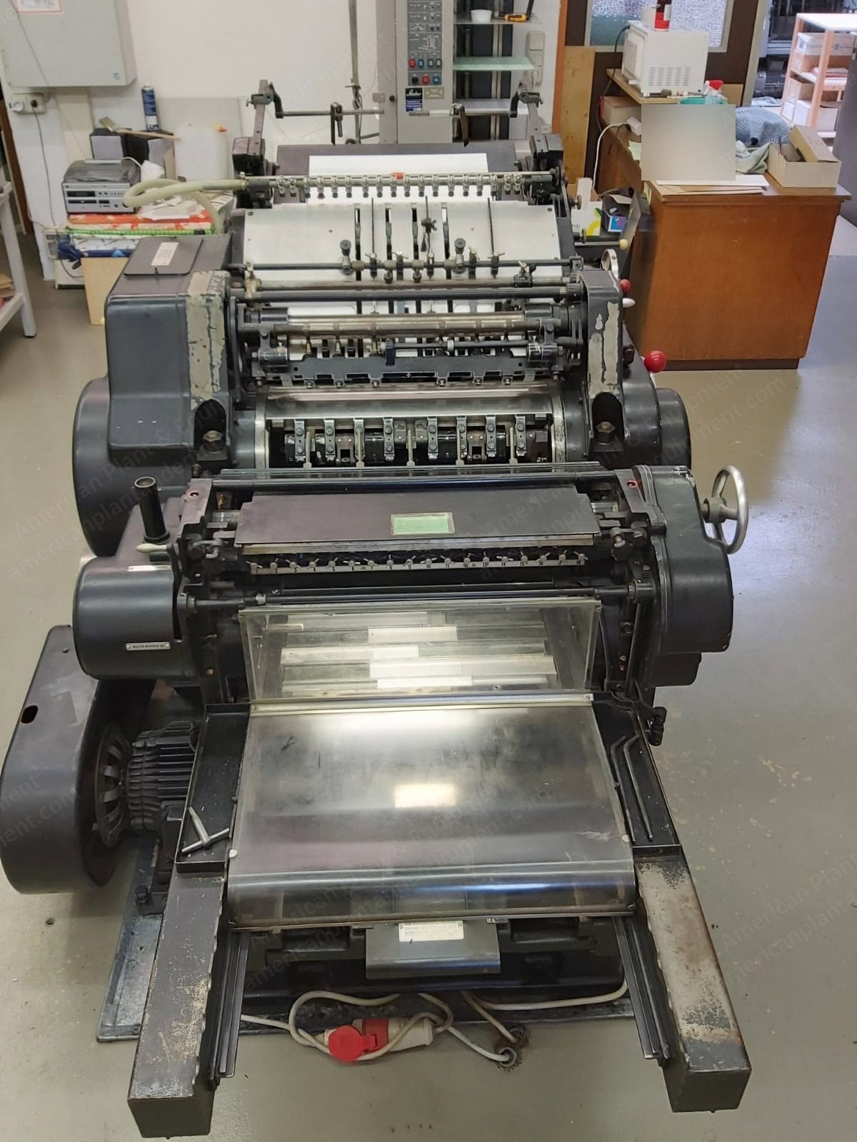 Heidelberg, Platen OHT A4, 260x380mm, Hakro Hot Foil Embossing Device