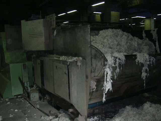 F.O.R., Double Worsted Wool Card, 1985, 2500mm Width, 2200mm Scale Feeder