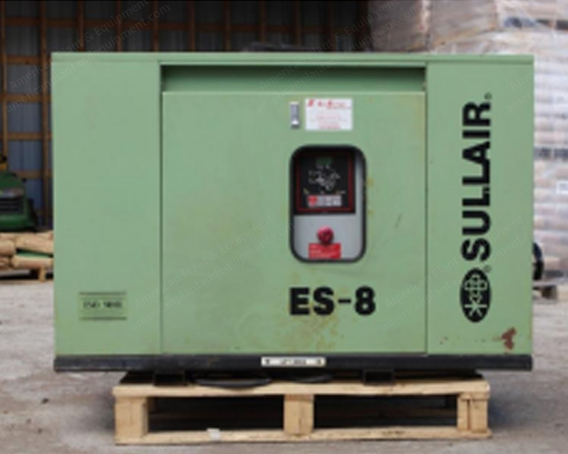 Sullair, ES-8, 20 HP, 230V, Base Mounted, Air Cooled